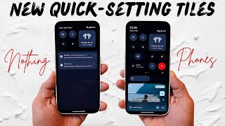 😱Redesign Quick Setting Panel for Nothing Phone's🔥