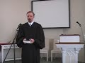 Sermon: "A Seeker-Sensitive Church?" Pt. 1, 1/30/2011. First OPC Perkasie R. Scott MacLaren