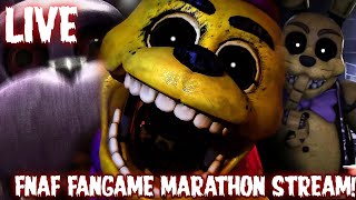 LIVE NOW | FNAF FANGAME MARATHON STREAM!