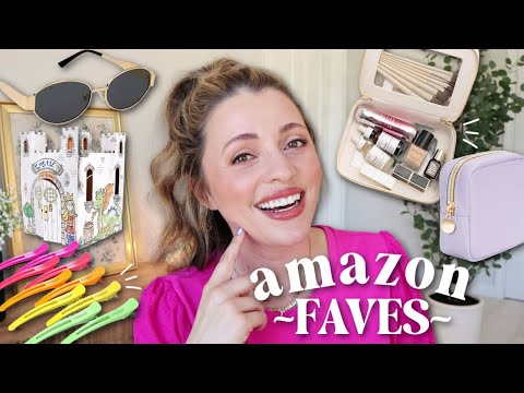 AMAZON FAVES ✨ Travel finds, Go-to sunglasses, Kitchen organization & Erasable pens!