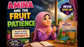 Amina and the fruit of patience,/ Islamic moral story for kids