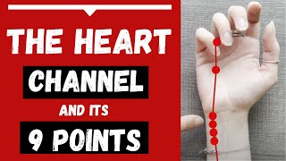 The Heart Channel Meridian Its 9 Heart Acupuncture Points Functions Locations