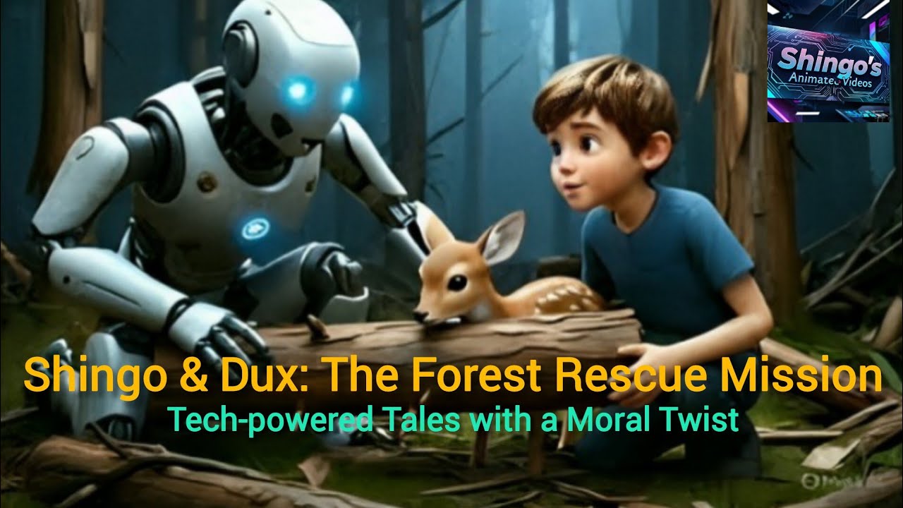 The Forest Rescue Mission| Robot and boy