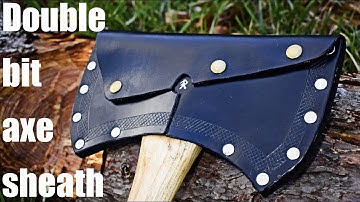 Leatherworking - Making a Double Bit Axe Sheath