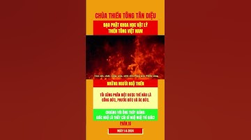 Tôi cũng phân biệt được Công đức, Phước đức và Ác đức.