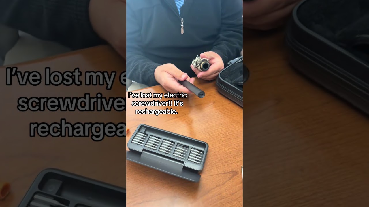 Rechargeable Screwdriver Saves the Band Room