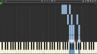 [Evangelion] Rei Theme 1 (Piano)(Synthesia)(+midi download) chords