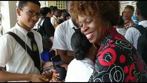 Jacqueline Mims' Speaking to Nations tour in Guyana