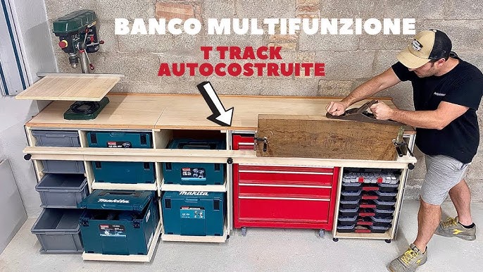 1 Realizzazione banco da lavoro - Da garage a laboratorio fai da te #1 