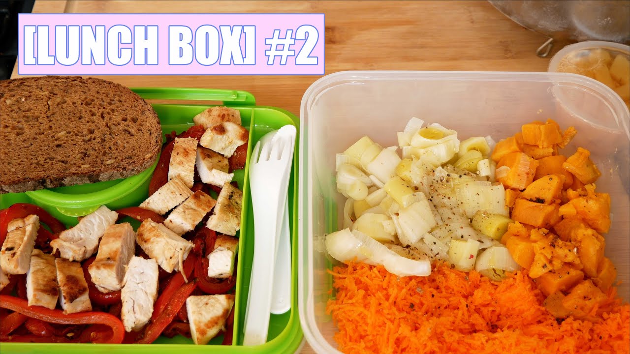 Lunch Box #02 - idées repas pour le travail 