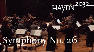 Haydn Symphony No. 26 &quot;La Lamentatione&quot; | Kammerorchester Basel | Giovanni Antonini (Haydn2032 live)