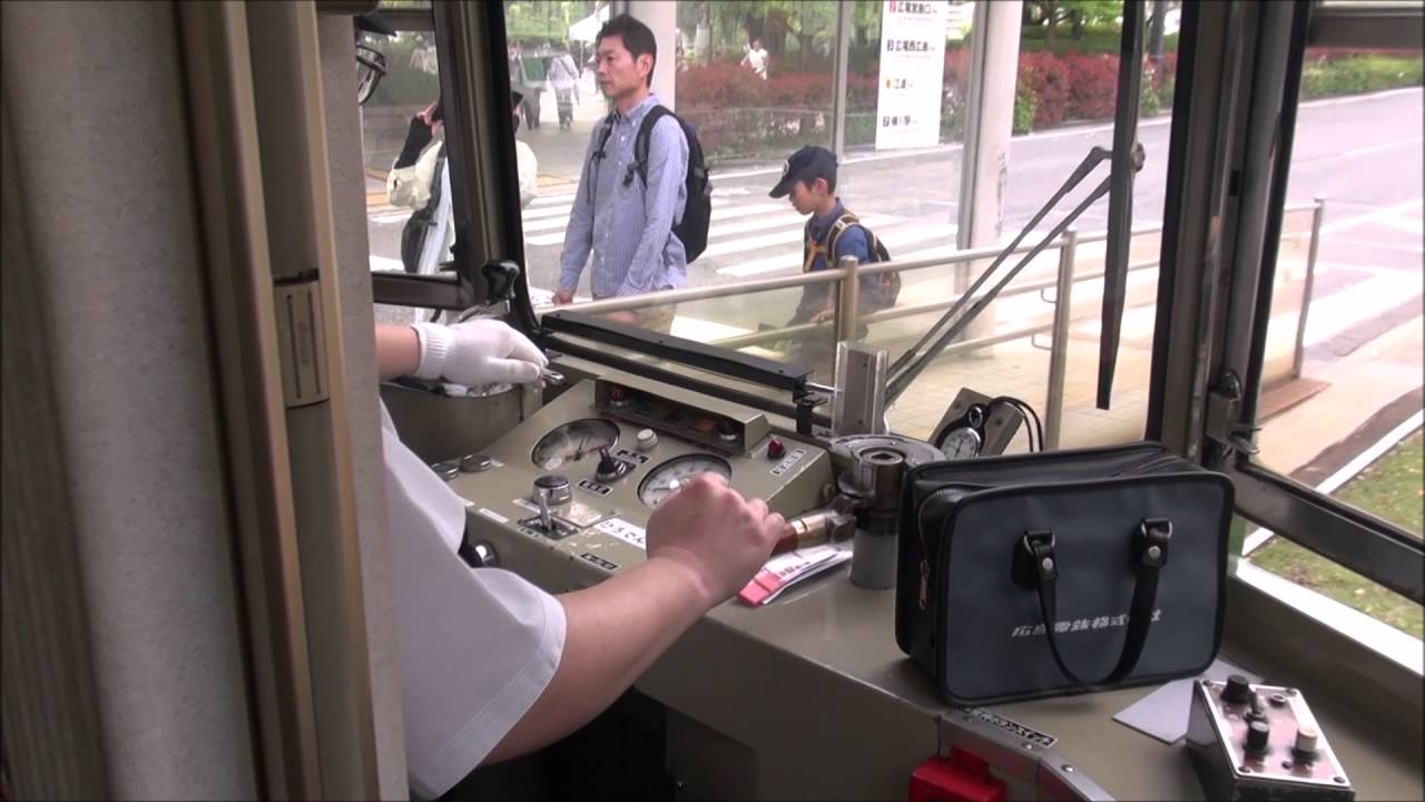 広島電鉄3100形の発電制動併用直通ブレーキ