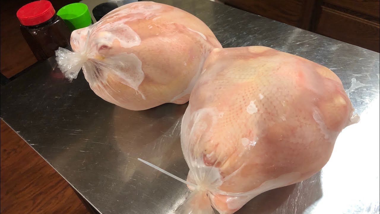 Using Heat Shrink Bags to Package Chickens 