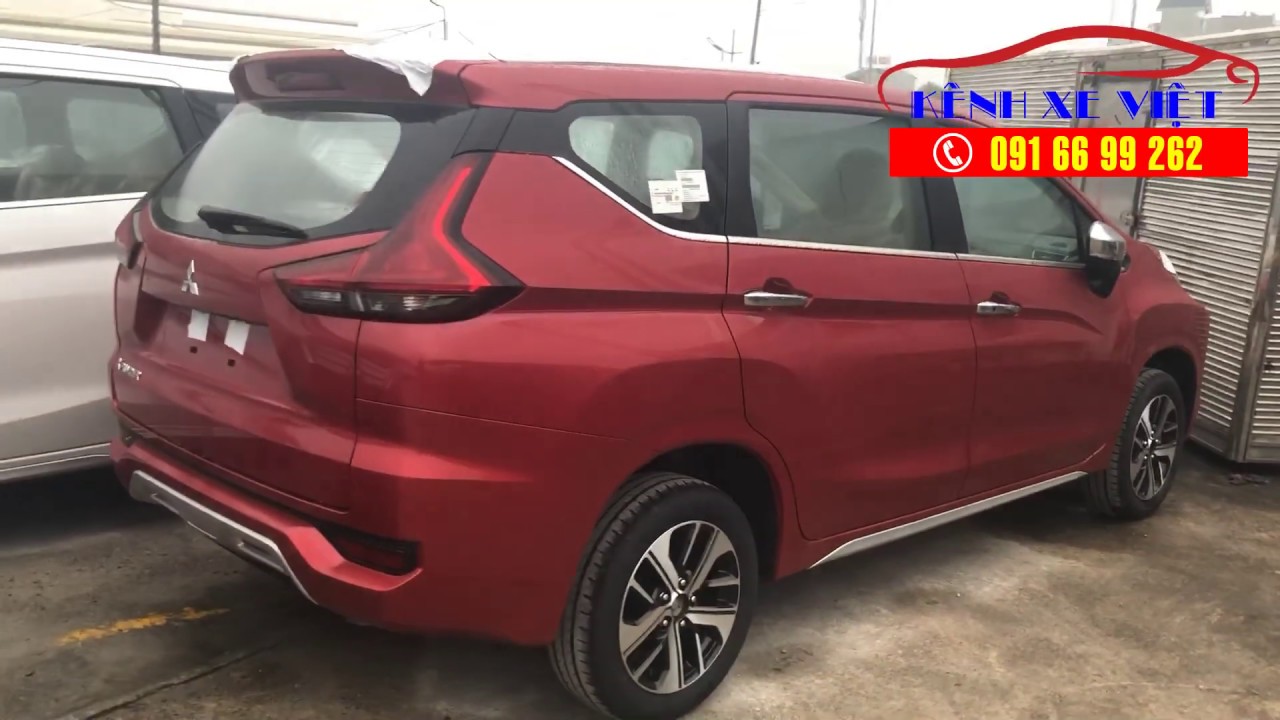 Xe đẹp Mitsubishi Expander màu đỏ giá từ 110 triệu - YouTube