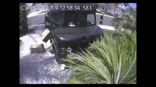 Ups Driver Throws, Abuses, And Damages Packages - Security Camera Footage
