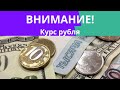 Назван чистый курс рубля.