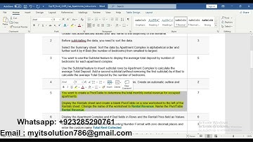 Exp19 Excel Ch05 Cap Apartments
