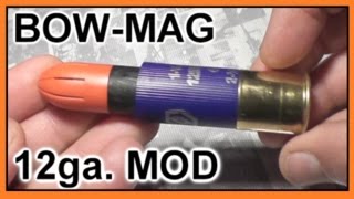 BOW-MAG Arrow Heads SHOTGUN MOD-  Will it Supersonic?