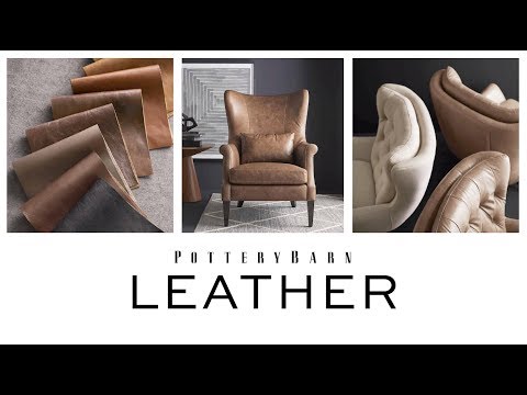 Pottery Barn Leather Quality And Care Youtube