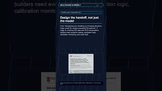 Healthcare AI Weekly: workflow safety + community trust (Sat)