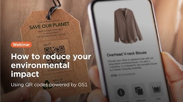 How to reduce your environmental impact using QR codes powered by GS1
