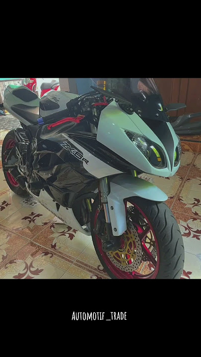 🔥FOR SALE 🔥Kawasaki ZX6R, Tahun 2013, Odo 25rb, Warna Putih,  Harga 199jt