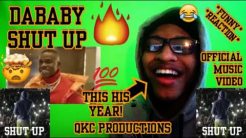 THIS HIS YEAR! DaBaby - Shut Up - Official Music Video - REACTION