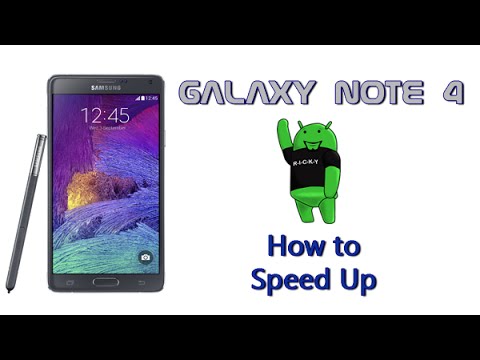 How to Speed Up the Galaxy Note 4