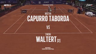 Wc Martina Capurro Taborda Arg Vs 2 Simona Waltert Sui - Game, Set, Match