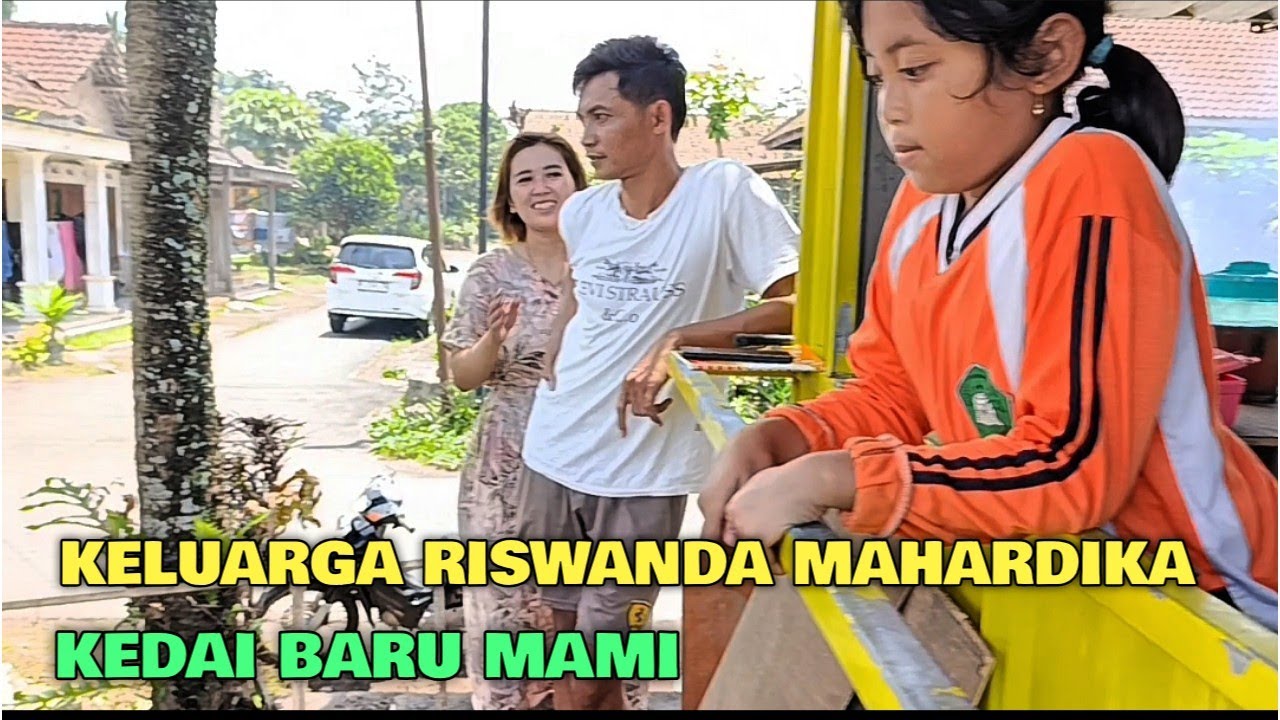 KELUARGA RISWANDA MAHARDIKA BERKUMPUL IKUT BUAT KEDAI MAMI