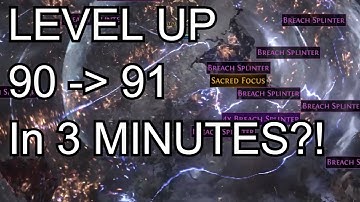 [POE2, 0.2] Leveling up from 90 to 91 in 3 minutes