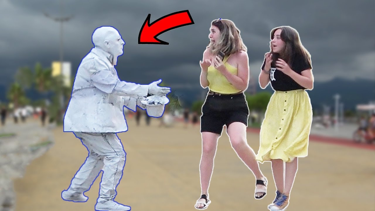 Scary Human Statue Prank 2019 #2 | AWESOME REACTIONS -Best of Just For Laughs