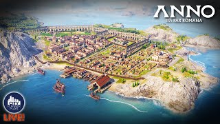 Let's keep expanding in Anno 117! | Building and Brews | LIVE!