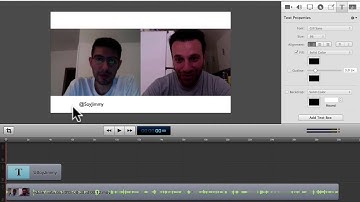 Screenflow - Video actions to animate elements and video, add text, add images, add logo.