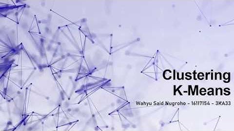 Clustering Metode K-Means Dengan Python (Tugas Konsep Data Mining)