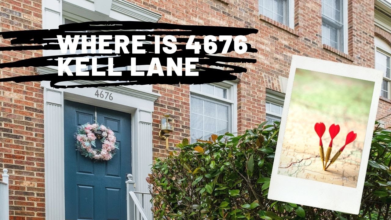 Where Is 4676 Kell Lane in Alexandria VA | Location Video
