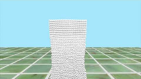 Real-time particle-based snow simulation on the GPU