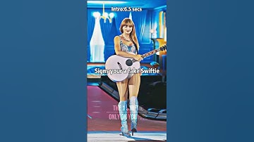 Signs your a fake swiftie || #fypシ゚viral #erastour #swiftie4ever #taylorsversion #taylorswift ||