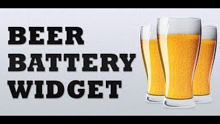 How to add Beer Battery Widget to Android home screen? screenshot 1