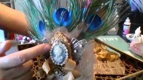 Altered Steampunk Glam Container for Glittzandmore on Zibbet