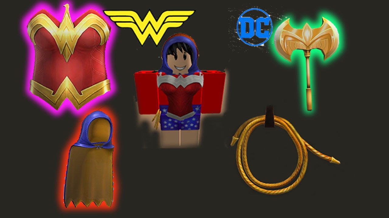 How To Dress Like Wonder Woman In Roblox Event Free Youtube - roblox outfits event