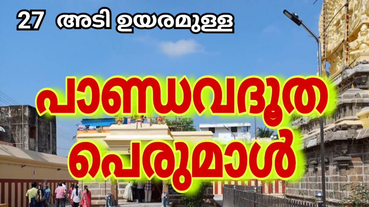 Pandava Thootha perumal Rohini Star (Divya Desam) 