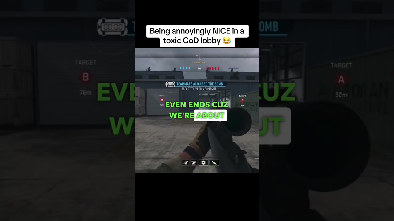 Being Nice on CoD
