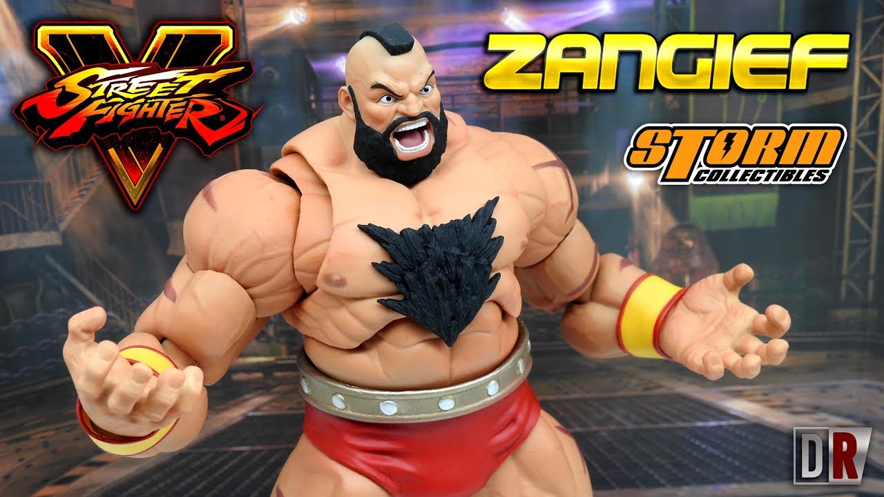 ZANGIEF Street Fighter II Action Figure para Fãs, Storm Toys, Conjunto  completo, 6 '', Em Stock, 1