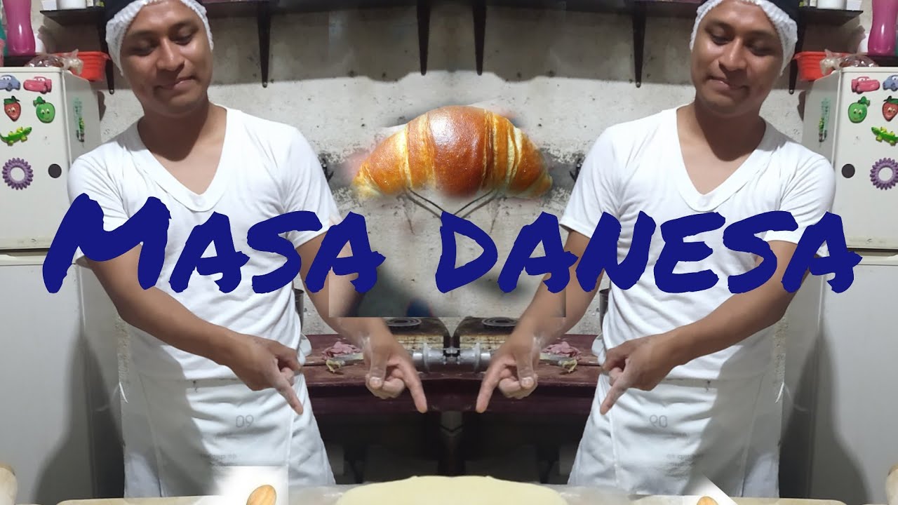 masa DANESA fácil de elaborar paso a paso/el panadero con el pan