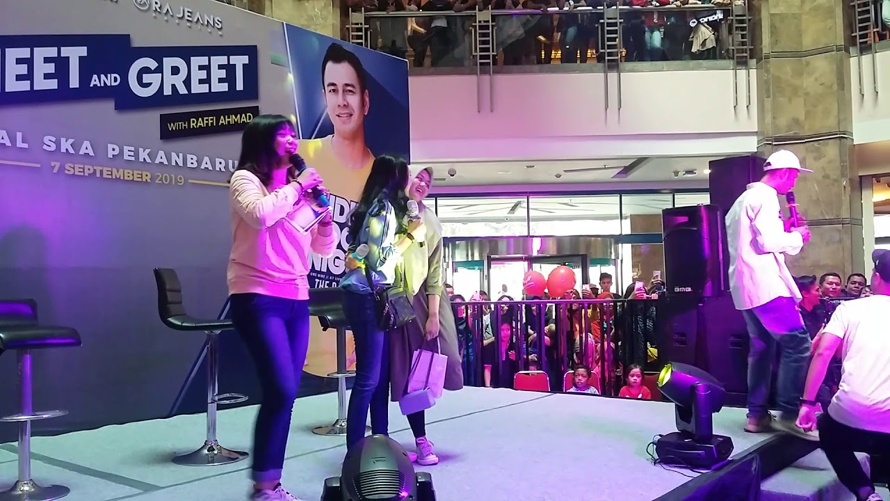 Event Meet & Great  with Raffi Ahmad organized by kr3a sound Pekanbaru & PT Reka Cipta Waskito