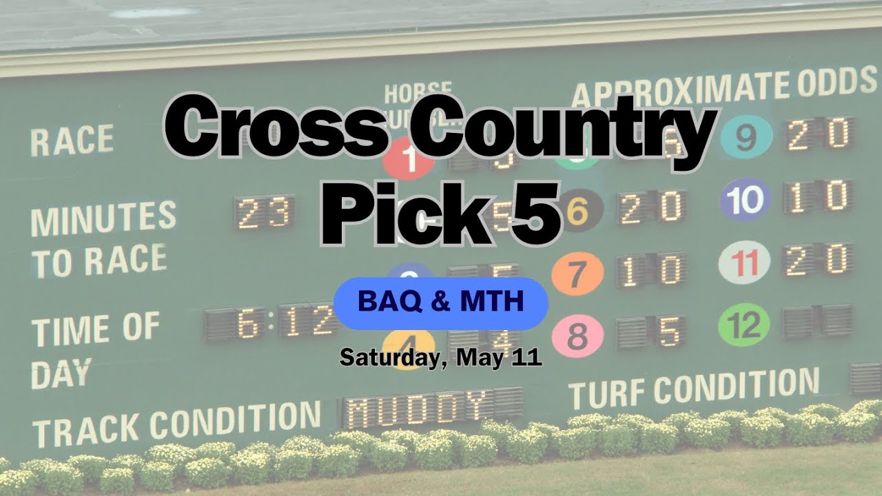 Cross Country Pick 5 Horse Racing Picks and Analysis for Belmont At The