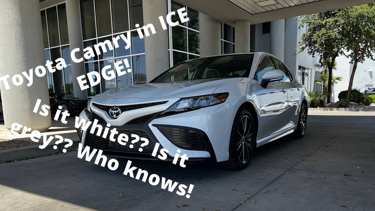 2022 Toyota CAMRY se in ICE EDGE - YouTube