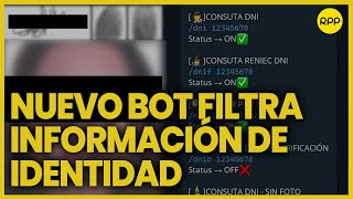 Nuevo bot de Telegram entrega DNI, dirección, foto, firma y huellas
