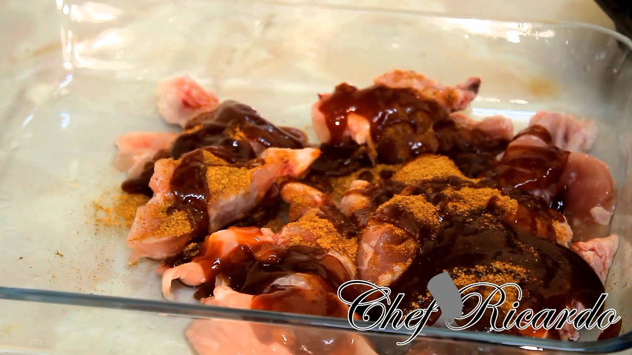 Barbecue Chicken Nibbles | Recipes By Chef Ricardo | Chef Ricardo Cooking